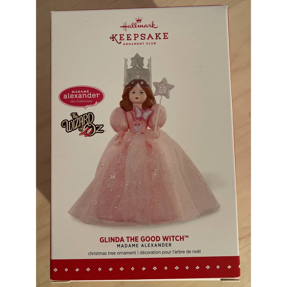 Hallmark Keepsake Ornament "GLINDA The GOOD WITCH"2015" Exclusive New - Signed